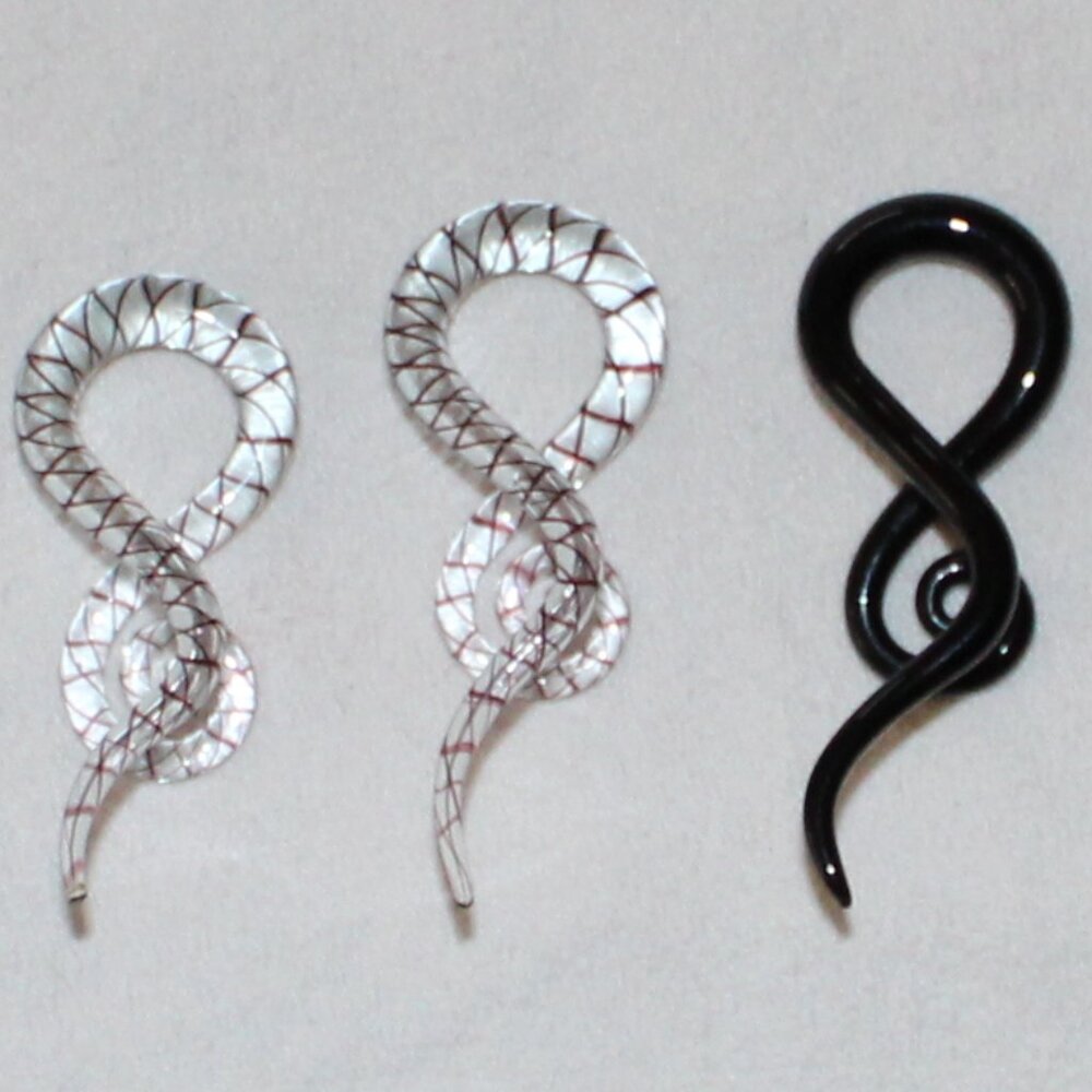 🎉HP🎉2G Pyrex Glass Squid Plugs